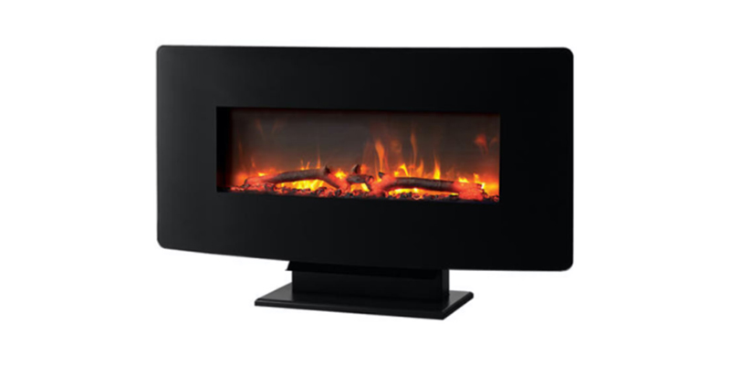 Innocenti ART90007 42 Inch Pedestal / Wall Mounted Curva Electric Fire
