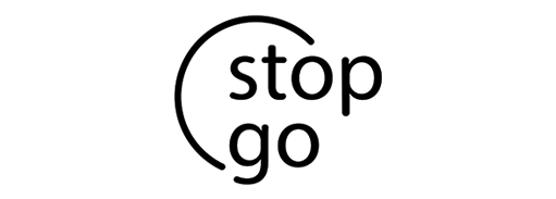 Ceramic hob stop go icon symbol