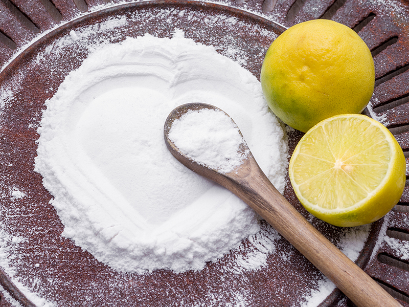 Lemon and Baking Soda are a great way to clean a  Microwave