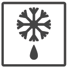 Defrost Oven Cooking Function Symbol