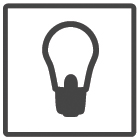 Interior Light Oven Function Symbol	